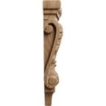 thumbnail image 3 of Ekena Millwork 4 3/4"W x 1 3/4"D x 10"H Small Acanthus Pilaster Wood Corbel, Mahogany, 3 of 4