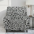 thumbnail image 2 of Kuiaobaty Leopard Print Reclining Sofa Slipcover Nonslip Recliner Chair Cover Breathable Reclining Thick Recliner Couch Cover Washable Reclining Slipcover with Elastic Bottom for Pets, 2 of 8