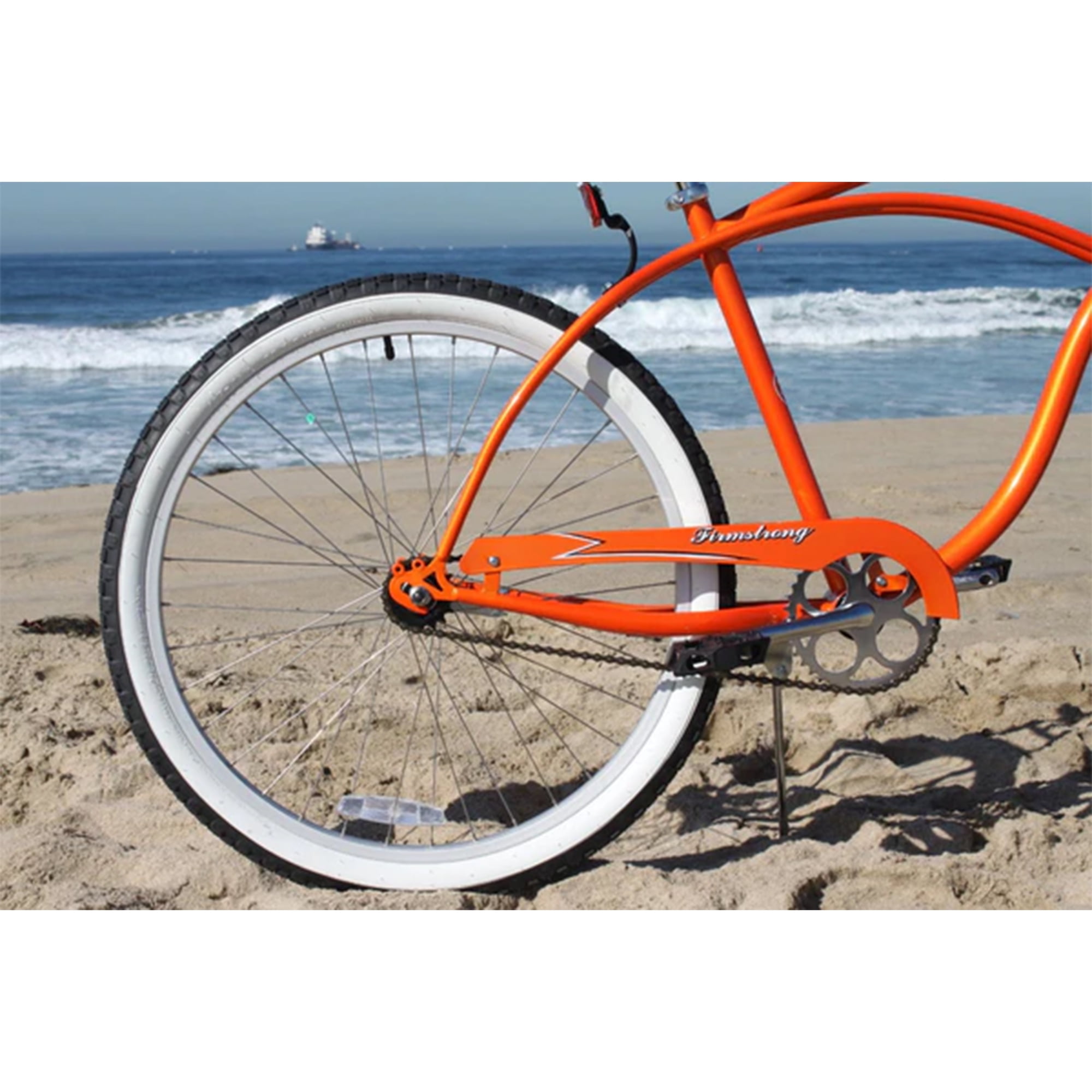 Firmstrong Urban Man, 26", Men's, Single Speed, Orange