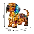 thumbnail image 3 of JHRGJIO Puppy Lamp Stained Glass, Dog Night Light Stained Resin Pup Light Charge Powered, Table Lamp Puppy Lamps for Home Bedroom Desk Display Warm Cozy Cute Unique, 3 of 7