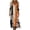 A-Black155, variant on Women's Aztec Maxi Dress V Neck Long-Sleeve Summer Camping Floor-Length Gown