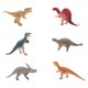thumbnail image 2 of Juguetes de piscina, Mini dinosaurios, Pack de fiesta, Mini dinosaurios de plástico, Juguetes educativos, Animales dinosaurios, Regalos divertidos para fiestas, Juguetes de muñecos de plástico para ni, 2 of 6