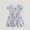 Blue, variant on Toddler Flower Girls Dress- Midi Dreess Crewneck Cute Sleeveless Summer Casual Dresses Red Size 4T