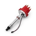 thumbnail image 3 of Speedmaster PCE376.1096.02 Compatible with Chevy SBC 350 BBC 454 8000 Series Pro Billet Distributor [Red Screw-on], 3 of 8