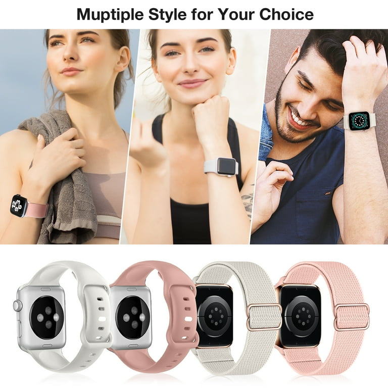 Apple watch series 4 pink sand loop clearance