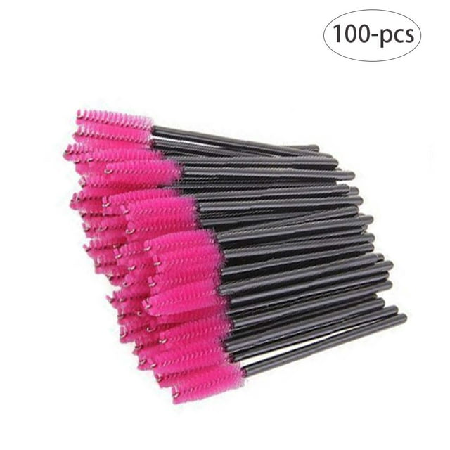 Cepillos desechables para máscara de pestañas, kits de maquillaje aplicador de varitas de máscara de pestañas, paquete de 100 Adepaton ZFFLD33