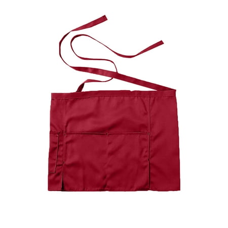 

Moocorvic Clearance Short Waist Apron Waiter Bread Of Various Colors Check Short Apron Kitchen
