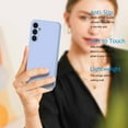 thumbnail image 6 of Cell Phone Basic Cases for Galaxy A16 5G, Liquid Silicone Gel Rubber Shockproof Case Ultra Thin Slim Matte Surface Cover for Samsung A16 6.7 inch (Purple), 6 of 6