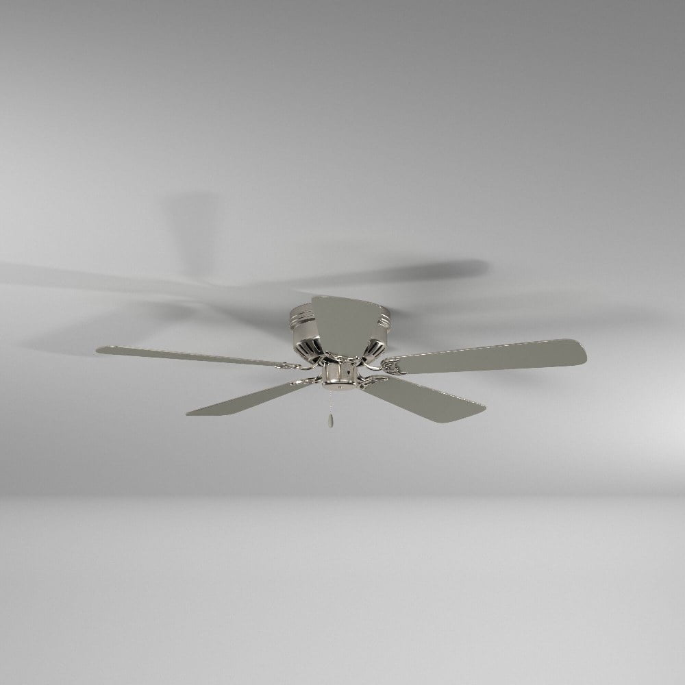 Flush Mount Ceiling Fan In Traditional Style 8.75 Inches Tall By 52 Inches Wide Minka Aire Fans F565-Bn