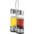 thumbnail image 4 of Juego de Aceitera y Vinagrera de Vidrio - Juego de Vinagreras Aceiteras y Vinagres - Juego de Vinagreras y Soporte - 2 Piezas, 4 of 4