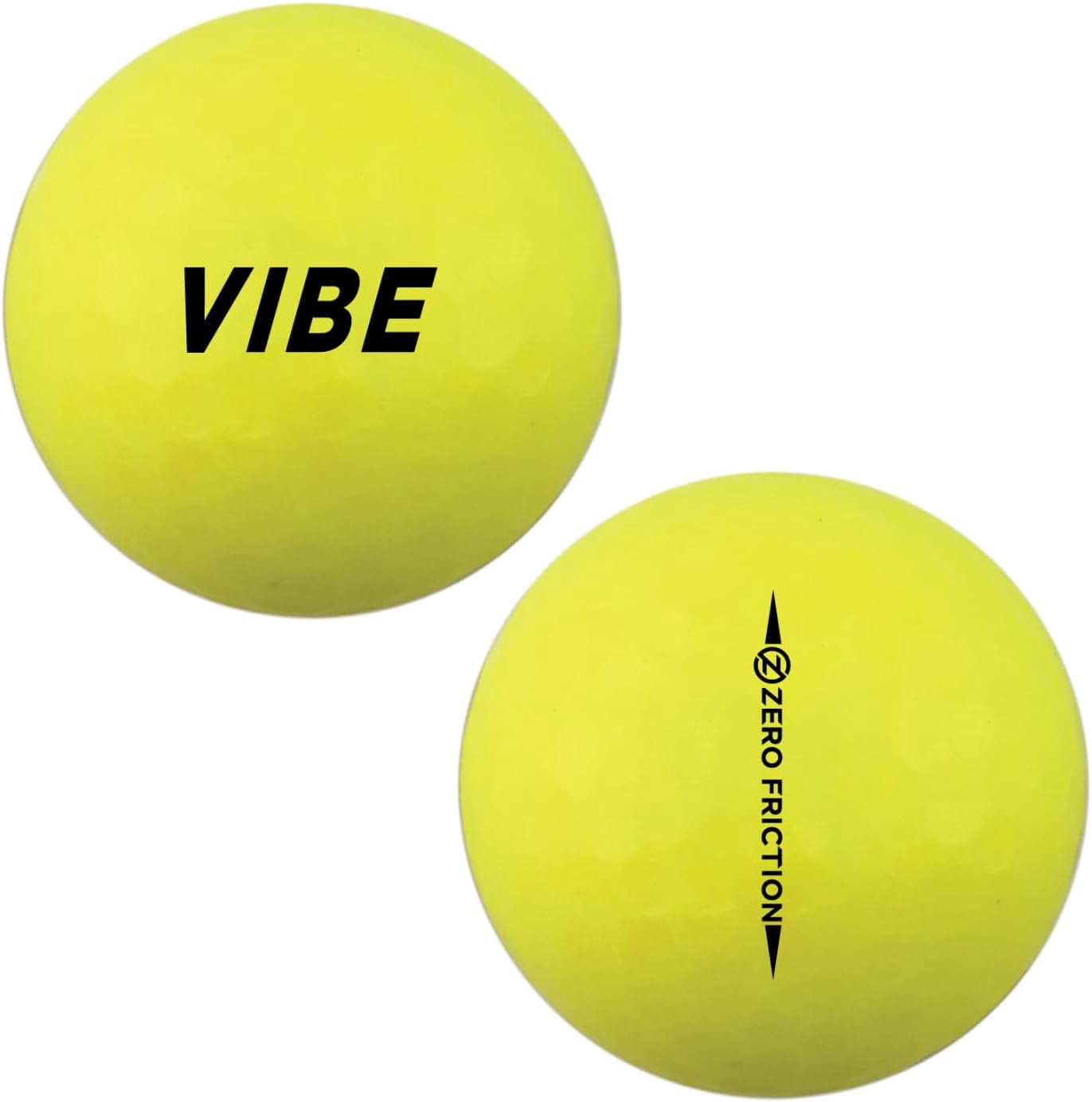Zero Friction Vibe Multi Colored Golf Balls - 36 Pack