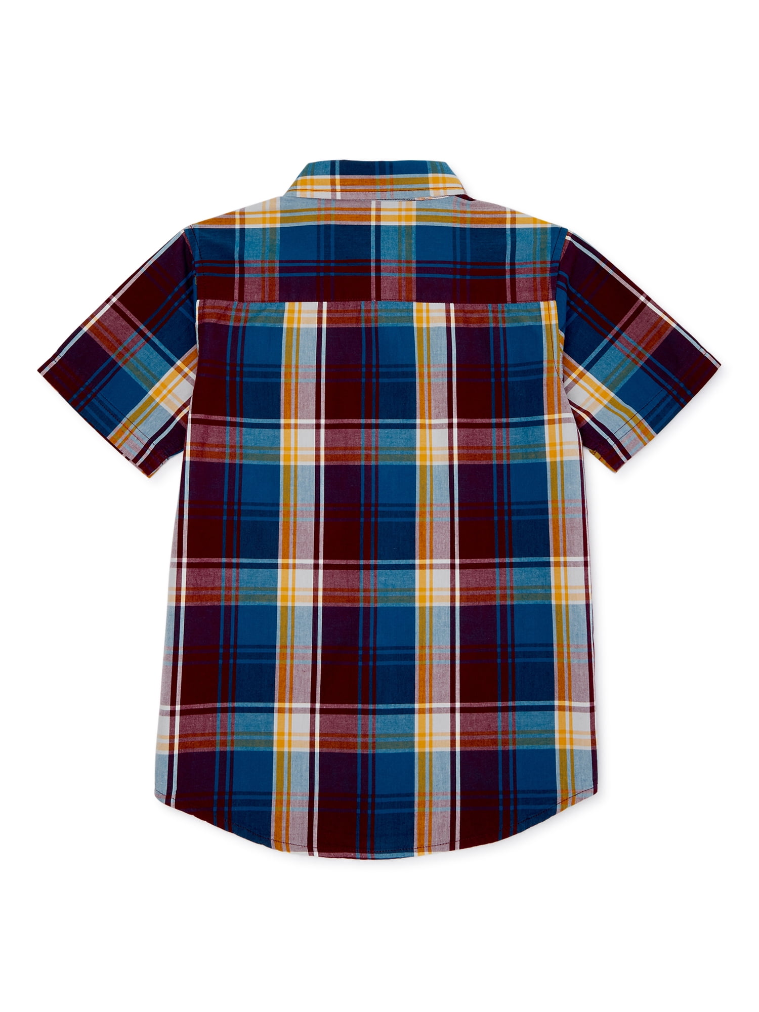Wonder Nation Boys Exclusive Short Sleeve Shirt, Sizes 4-18