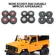 thumbnail image 3 of Ounissouiy RCGOFOLLOW Llantas Neumáticos RC Pieza de coche Durable Rc Llantas Neumáticos para 1/12 MN MN82 LC79 MN78 D90 D91 D96 99S Crawler Kits de construcción modelo Plata, 3 of 6