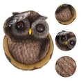 thumbnail image 3 of Owl Tree Hugger Garden Yard Art Outdoor Tree Sculpture Garden Decoration, 3 of 7