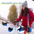 thumbnail image 2 of Leutsin 2 In1 Winter Car Ice Scraper Snow Brush Retractable Window Shovel Removal Brush, 2 of 9
