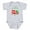 Heather Gray, variant on CafePress - First Christmas As Mr. &Amp; Mrs. Newlyw Body Suit - Cute Infant Bodysuit Baby Romper - Size Newborn - 24 Months