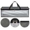 thumbnail image 3 of Deago 4 Pack Hat Storage Bag for Baseball Cap Organizer Clear Hat Case with Carrying Handles and Zippered Dust Proof Hat Holder (Black), 3 of 8