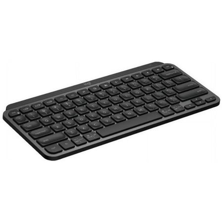 Logitech - MX Keys Mini TKL Wireless Bluetooth Scissor Keyboard with Backlit Keys - Black