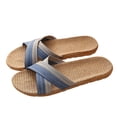 thumbnail image 4 of Kcodviy Men's Four Seasons Couple Mens Outdoor Slippers indoor and Home Non Mens Slippers Floor Lightweight Sweat Men's Slippers Size 12 Absorbing Slippers, 4 of 4