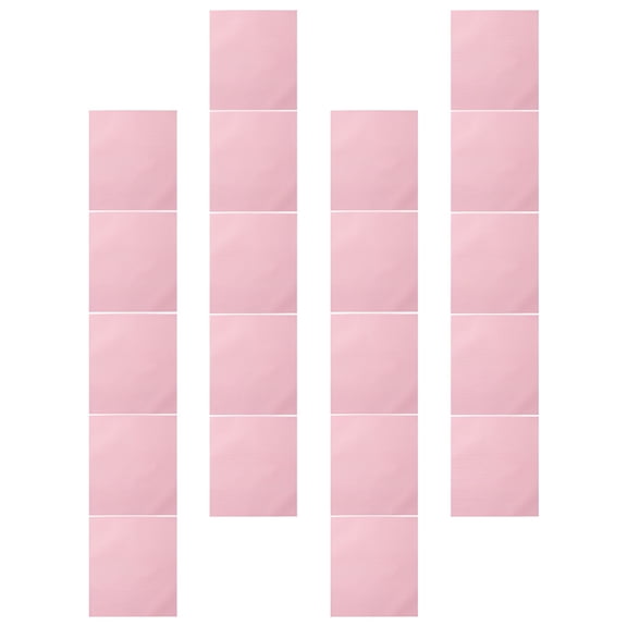CCOCC Food Wrapping Wax Paper 50 Sheets Waxed Household Packing Parchment Wrappers for Candy Sandwich Edible Pink