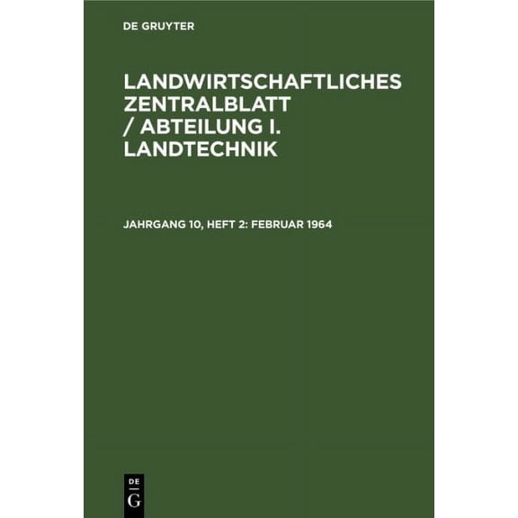 Februar 1964 (Hardcover)