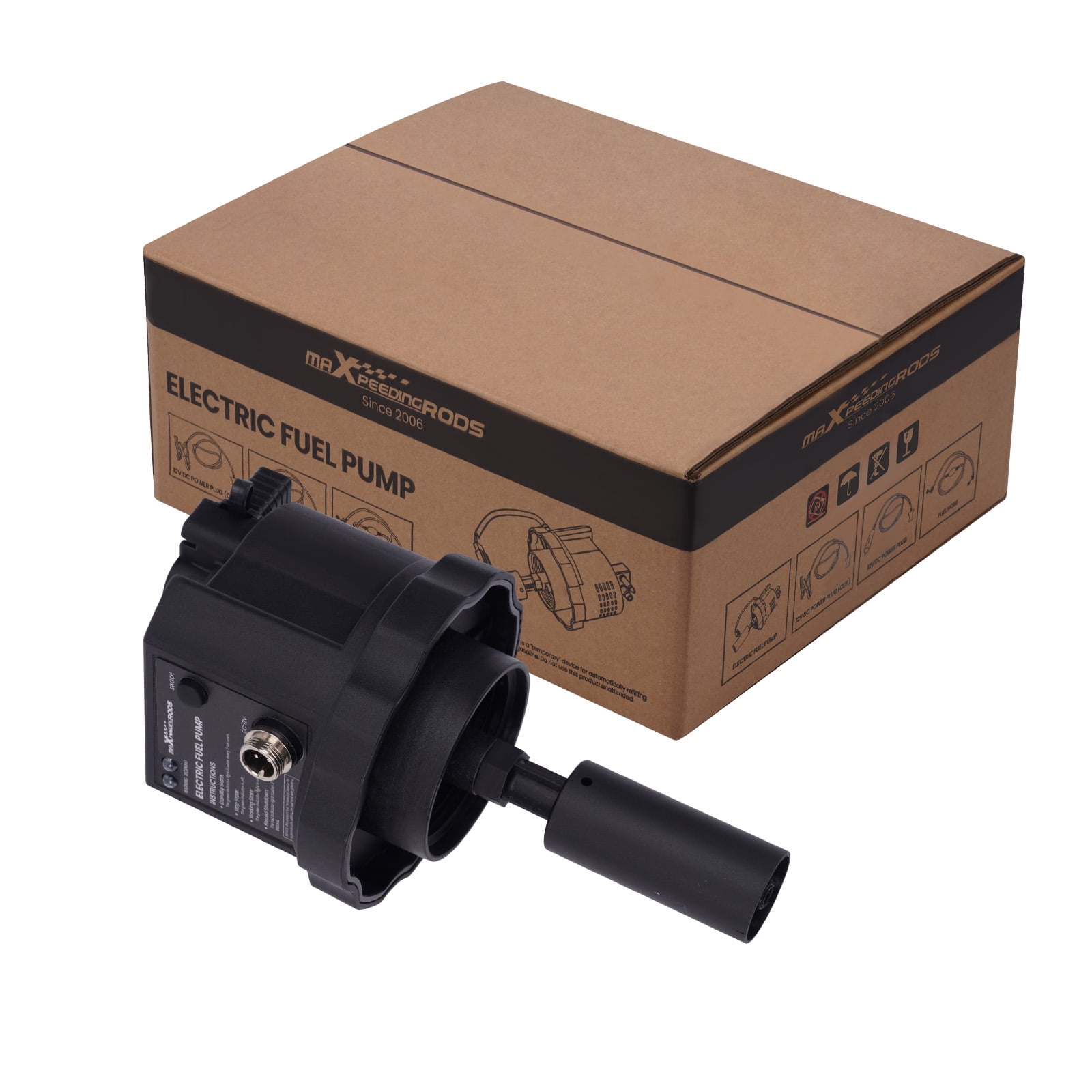 BFO 12V DC Gasoline Electric Fuel Pump Extend Running Time For MXR2300 MXR3500 MXR3500S MXR4000GT MXR4000
