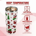 thumbnail image 7 of Baiheyi 30oz Christmas Tree Gingerbread Snowflake Tumbler Mug Gifts for Kids and Adults Insulated Stainless Steel Tumbler with Handle Travel Coffee Cup Water Bottles, 7 of 7