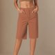 thumbnail image 2 of Leggings de sarga elásticos para mujer, corte recto, poliéster, versátiles para uso informal o deportivo, cintura elástica, tallas S-XXL, 2 of 5