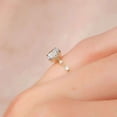 thumbnail image 5 of vylahjewellery Classic Round Cut Moissanite Solitaire Ring for Women 10K Vermeil Yellow Gold Minimalist Engagement Wedding Promise Bridal Jewelry Comfort Fit Anniversary Rings, 5 of 8