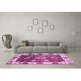 thumbnail image 3 of Ahgly Company Indoor Rectangle Oriental Purple Traditional Area Rugs, 2' x 5', 3 of 4