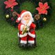 thumbnail image 5 of Figura de Papá Noel, adorno navideño de mesa, juguete infantil, regalo. Toca la guitarra, lleva gafas de sol, toca el violín, toca el saxofón, requiere 3 pilas AAA, decoración para festivales., 5 of 6