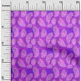thumbnail image 2 of oneOone Cotton Jersey Purple Fabric Abstract Illustration Dress Material Fabric Print Fabric By The Yard 58 Inch Wide, 2 of 4