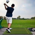 thumbnail image 2 of Costway Tapete de golf de 1,5 x 1,2 m, césped artificial para entrenamiento de golf, 20 mm, 2 of 4