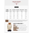 thumbnail image 6 of Chase Secret Tops for Women Long Sleeve Striped Button Up Tunic Shirts Loose Fit Sexy Henley Tee Blouses, 6 of 6