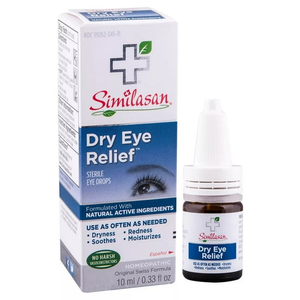 Similasan Dry Eye Relief Sterile Eye Drops with Natural Active