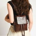 thumbnail image 4 of Fashionable Large Capacity Backpack for Women 2023 Winter New Simple and Casual Backpack Fashion Women's Bag (black), 4 of 7