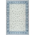 thumbnail image 7 of Balacho Traditional Farmhouse Floral Indoor Light Blue Area Rug for Living Room, 6' x 9', 7 of 7