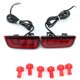 thumbnail image 1 of JUSPOCKET 2 piezas de luz trasera de parachoques de coche DRL LED reflector de freno lámpara antiniebla para Civic 2016-2017, 1 of 11