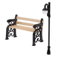 thumbnail image 1 of Adornos de Muebles de Estilo Europeo Sunnimix Banco de Madera, 1 of 8