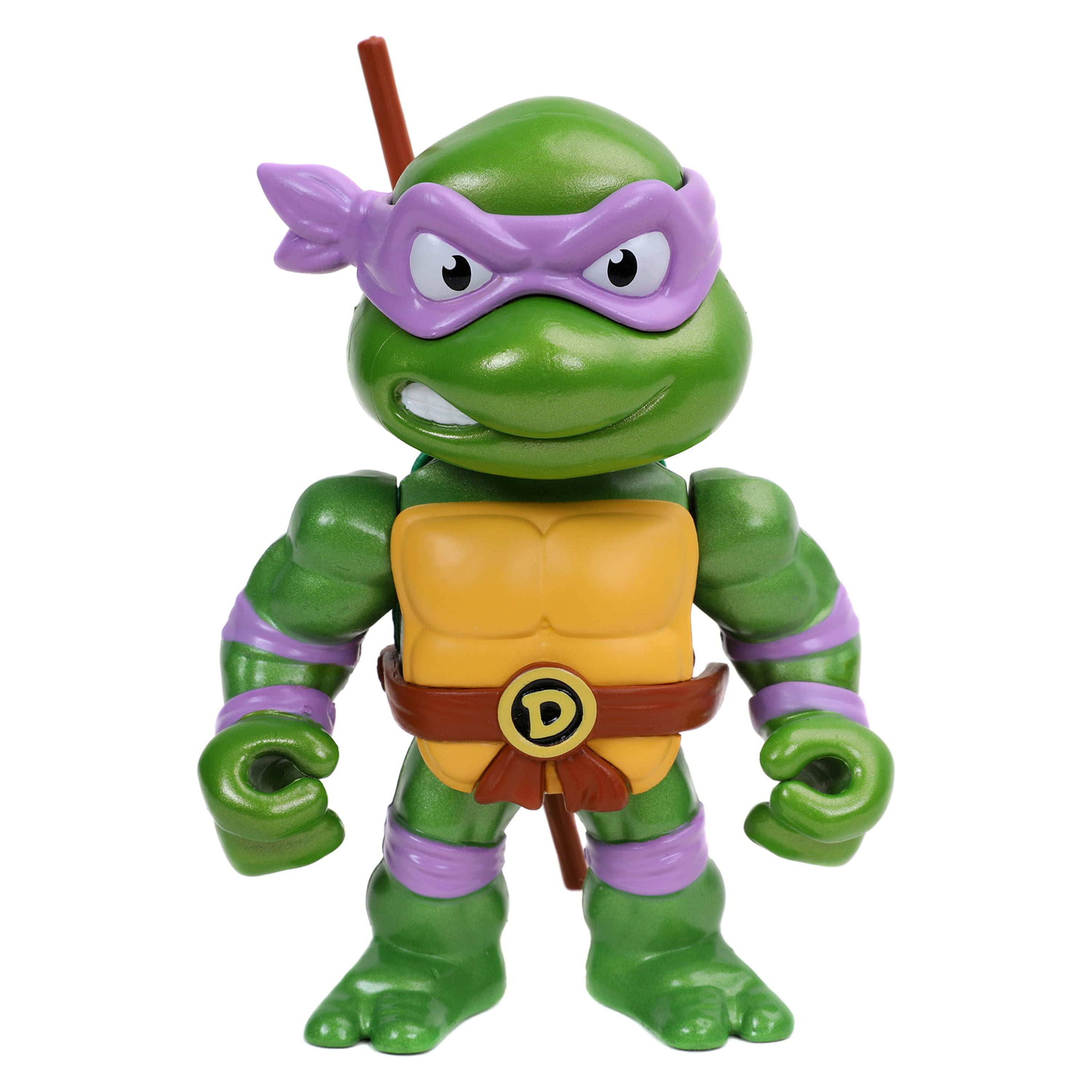 Bandai genuine movable doll model ninja turtle Donatello collection anime  characters decorative ornaments children's toys