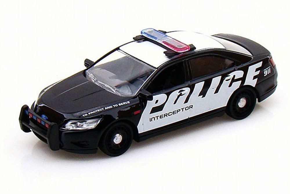 FORD Interceptor POLICE POLIZIA BERLINA 2013 1/24 MotorMax modello auto con ode 