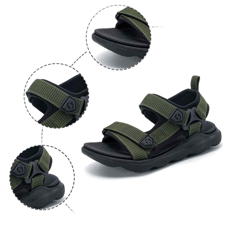 DGMIOCS Mens Hiking Sandals With Arch Support Sport Recovery  display picture 1
