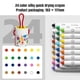 thumbnail image 1 of 12/24/36 crayones lavables para niños pequeños, de secado rápido, de seda, para pintar al óleo, de colores, lavables, 1 of 6