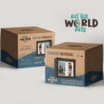 thumbnail image 3 of Better World Pets Urn and Keepsake Box Memorial- Collar Display and Photo Frame Holds 4 x 6 inch Picture - for Dogs and Cats – Perfect for Pet Lovers, Black, 3 of 6