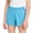 Blue-shorts, variant on 2-11 Year Girls Elastic Waist Shorts, Sports Stretch Layering Workout Bottoms, Summer Outdoor Exercise Comfy Shorts