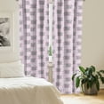 thumbnail image 2 of Ambesonne Pink and Grey Curtains, Mouse Hearts, Pair of 28"x84", Grey and Pink, 2 of 5
