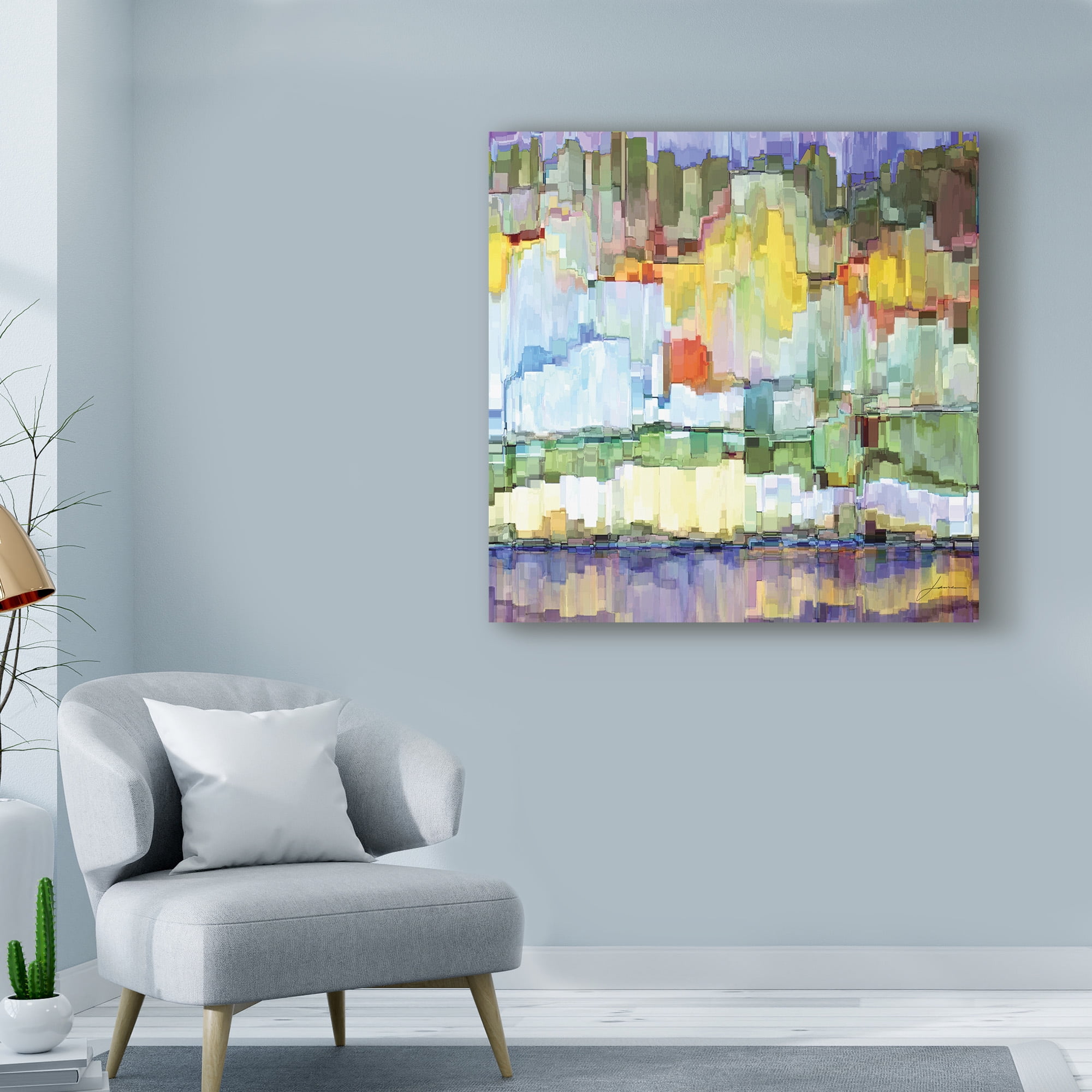 Trademark Fine Art 'Glacier Bay IV' Canvas Art by James Burghardt