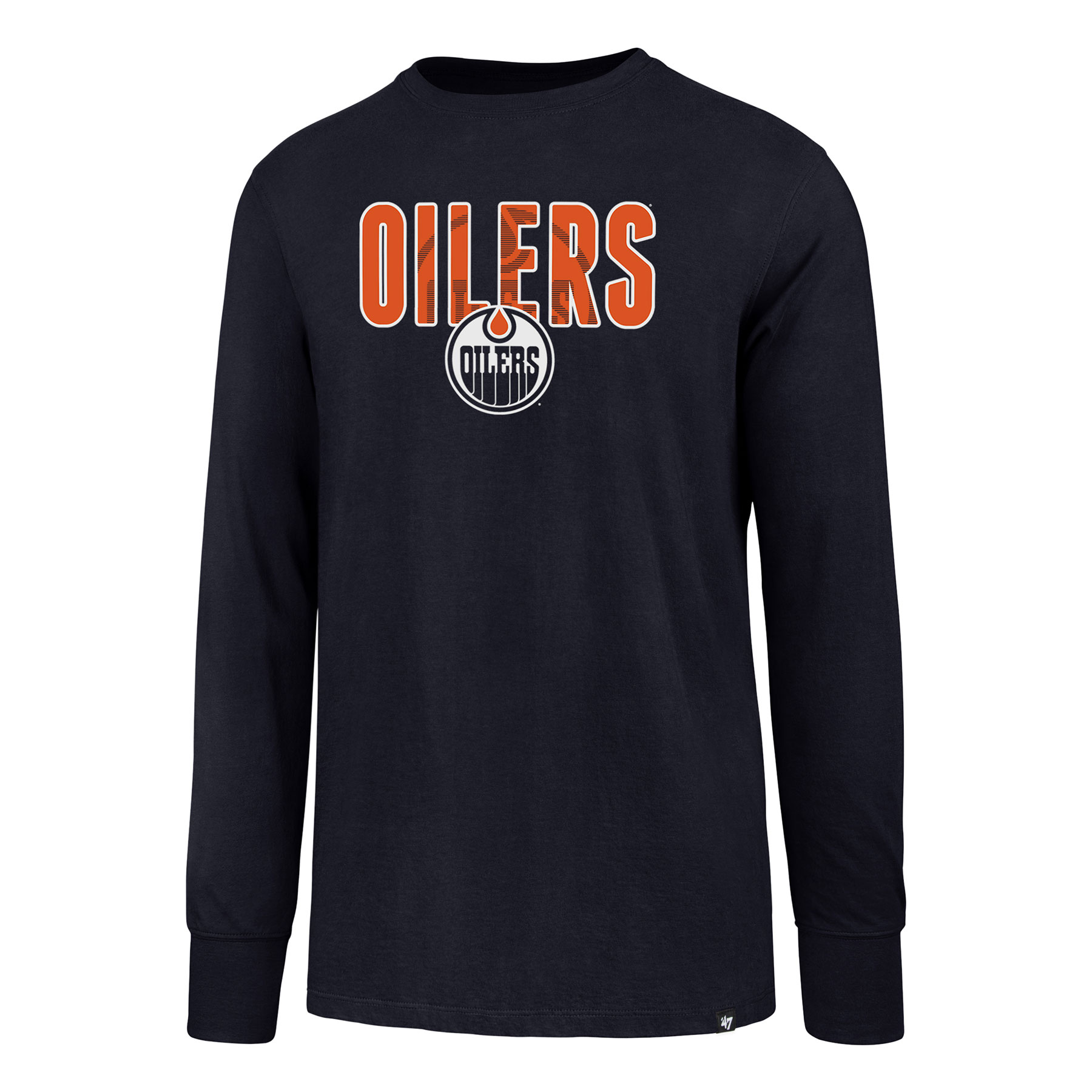 Edmonton Oilers NHL Splitter Long Sleeve T-Shirt - '47 | Walmart Canada