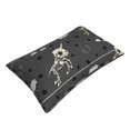 thumbnail image 3 of Bixox Skeleton Unicorn Printed Pillow Protector,Super Soft Ideal for Home,Guests,Rentals - 14"x20", 3 of 8