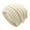 Beige, variant on Women's Satin Lined Knit Beanie Hat for Adults Warm Slouchy Skull Cap with Silk Lining for Hair Protection Winter Thermal Headwear Everyday Casual Apparel Accessory